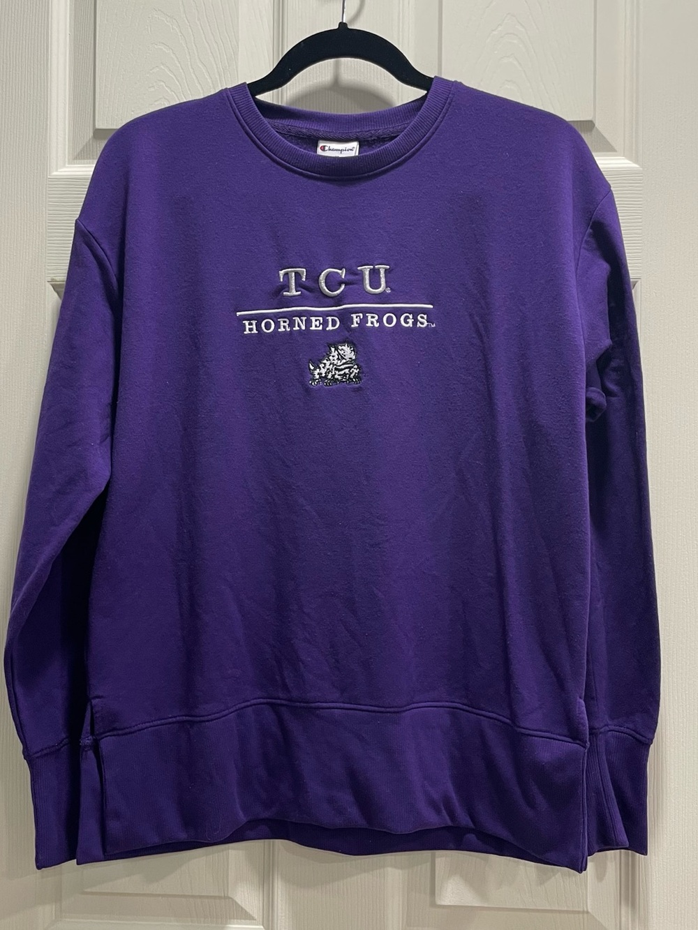 NWT Women’s Champion TCU Horned Frogs Sweatshirt M
